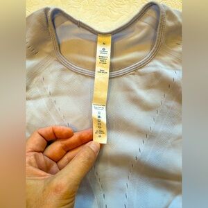 Lululemon athletic top in light periwinkle size M